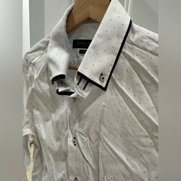 2 Zara Men’s Shirts (Size: Medium) - Picture 8 of 11